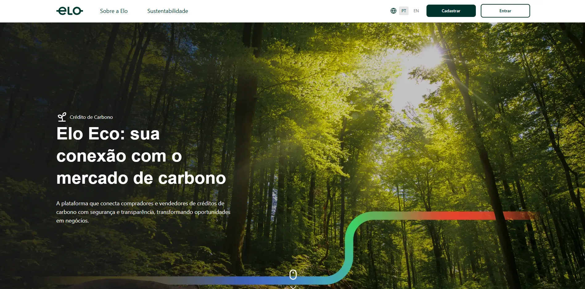 Elo Eco platform for tokenizing and trading carbon credits