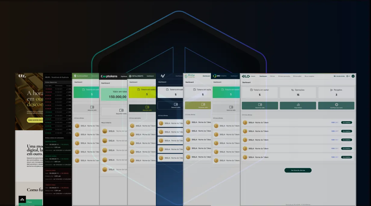 Client case dashboards built on the Bitshopp platform